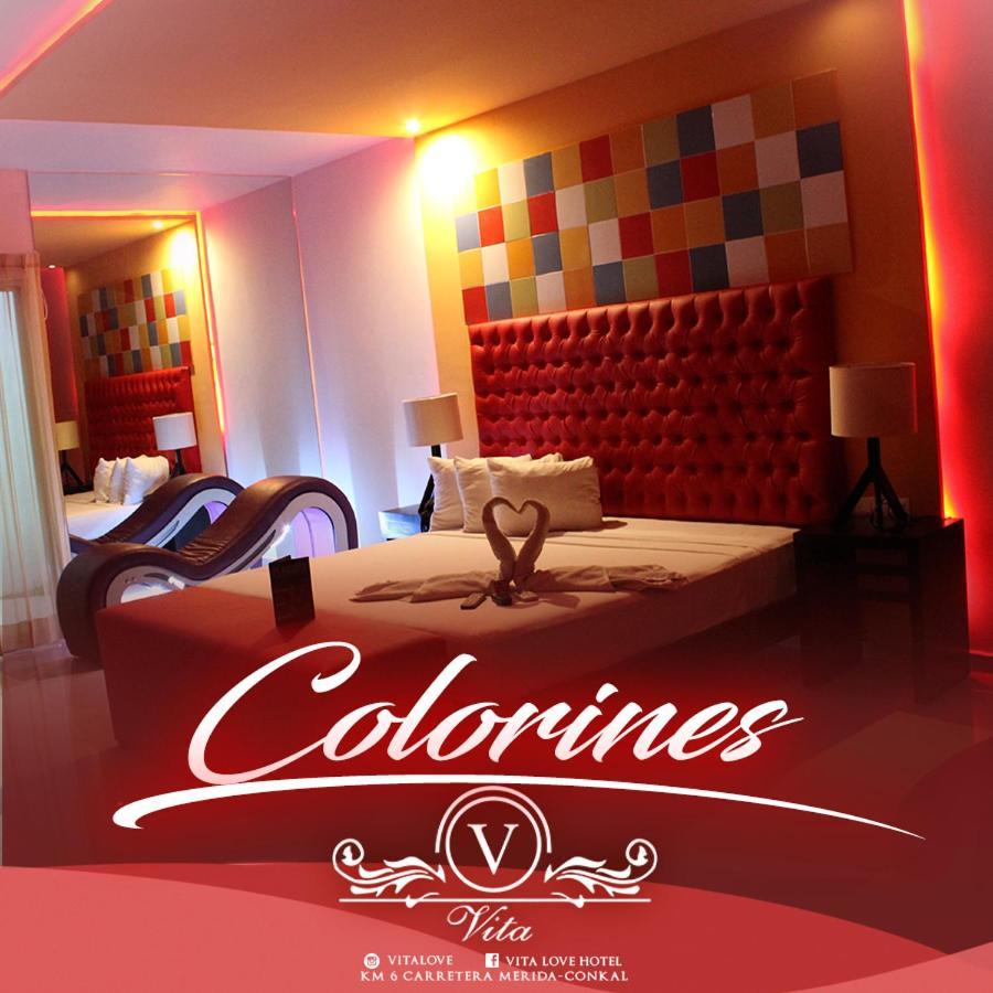 Vita Love Hotel Merida Bagian luar foto