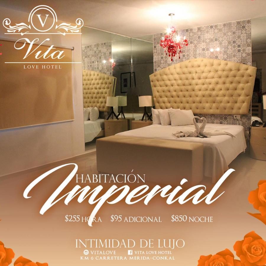 Vita Love Hotel Merida Bagian luar foto